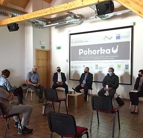 1. novinarska konferenca projekta Pohorka